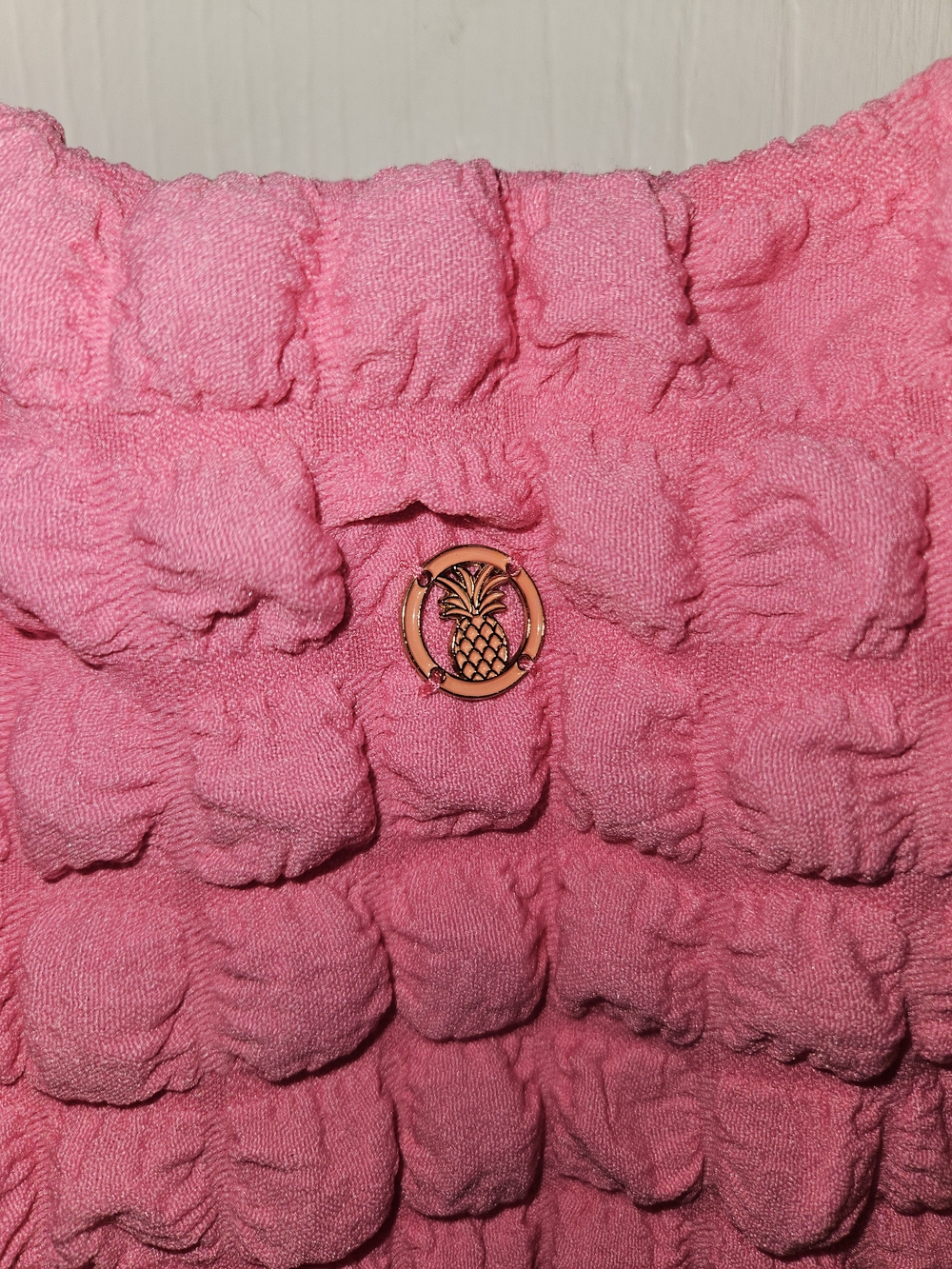 Simply Southern  Pink Textured Midi Dress - Picture 5 of 6